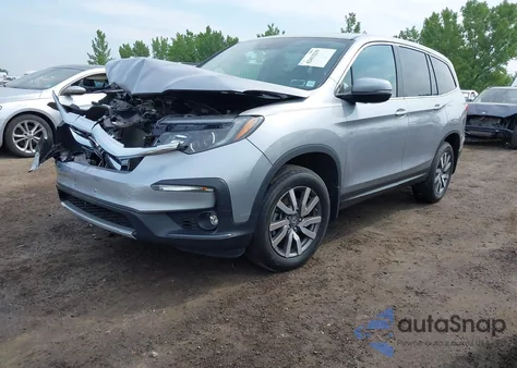 2022 Honda Pilot Awd Ex-L z USA, uszkodzony, nr VIN 5FNYF6H54NB089939